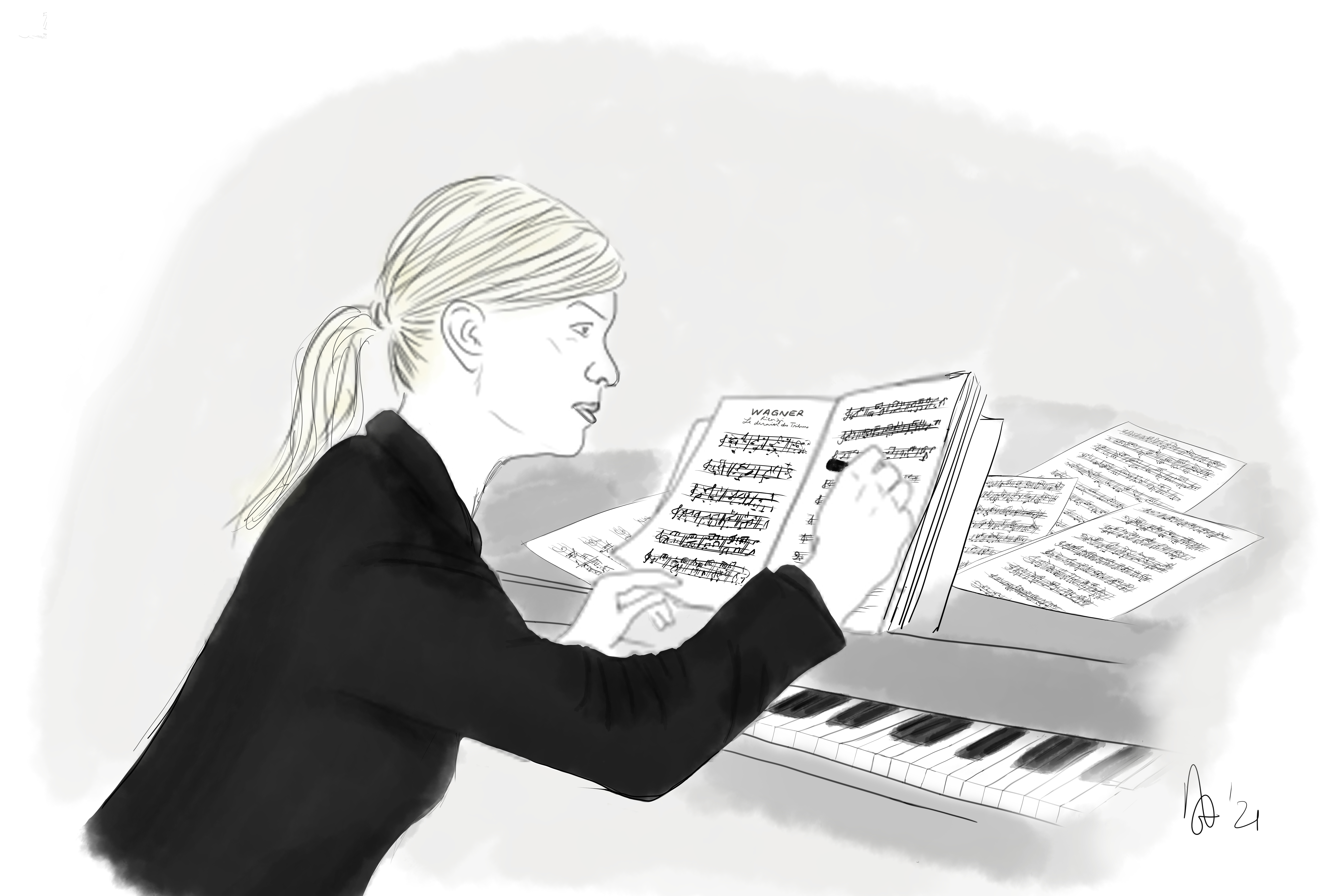 The Masked-Life of a Maestro in Times of Covid-19